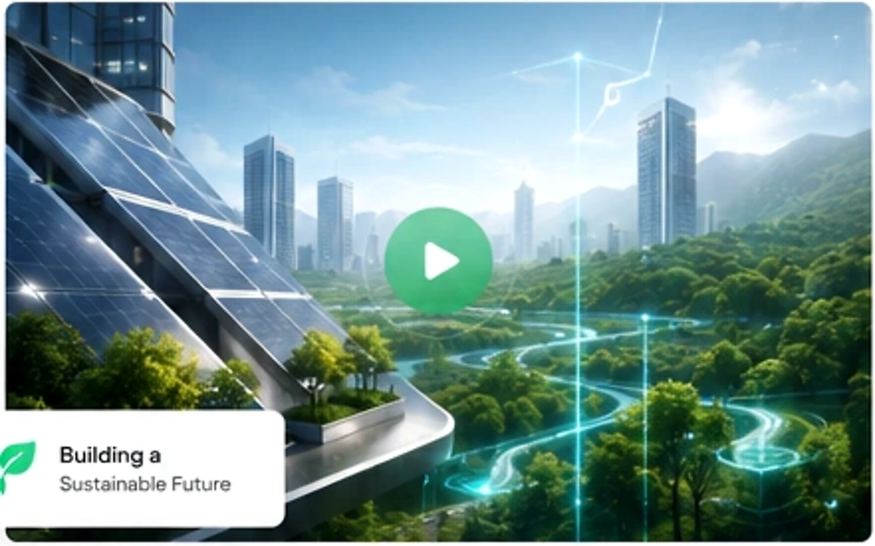 Renewable energy and connected engineering infrastructure